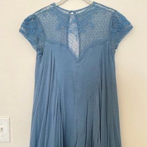 Kimchi Blue Embroidered Lace Mini Dress